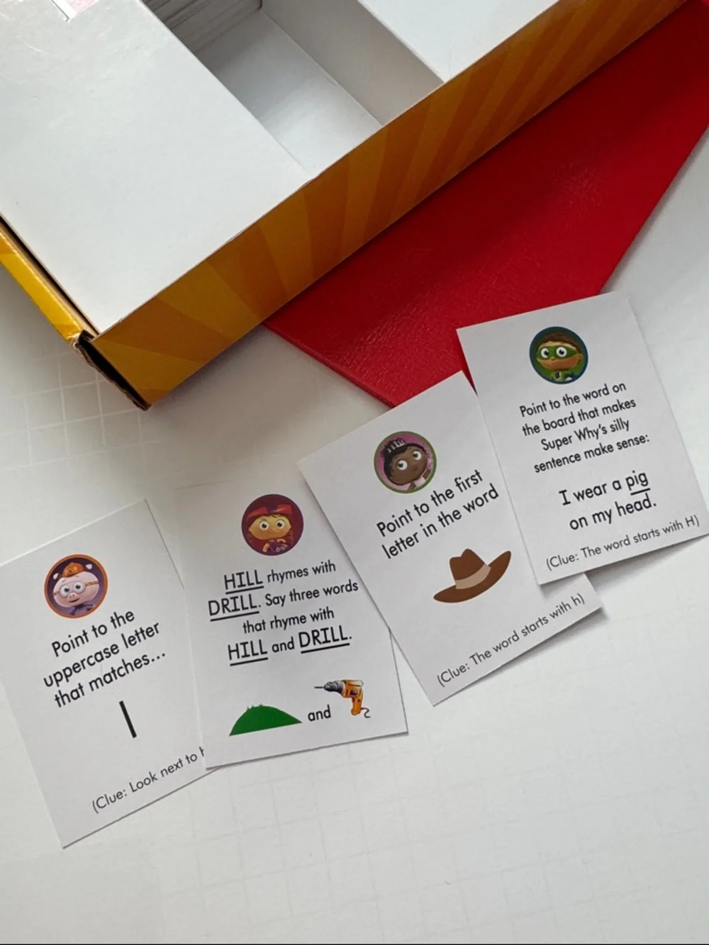 Briarpatch Super WHY ABC Letter Game